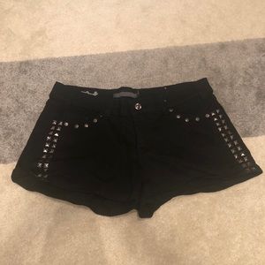 Studded shorts